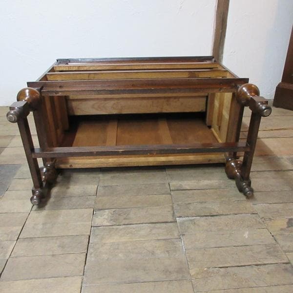 イギリス アンティーク 家具 ビューローブックケース デスク 本棚 6031e