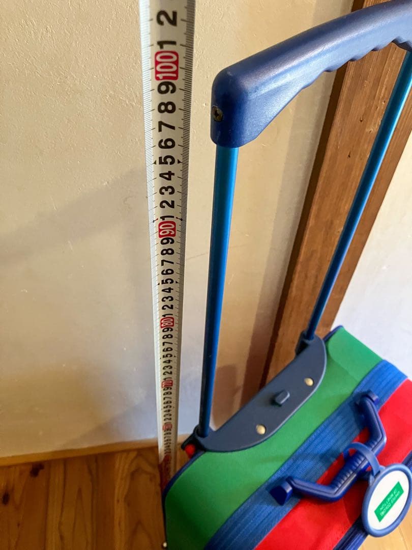 【希少・良品】ベネトン キャリーケース ヴィンテージ　レトロカラー