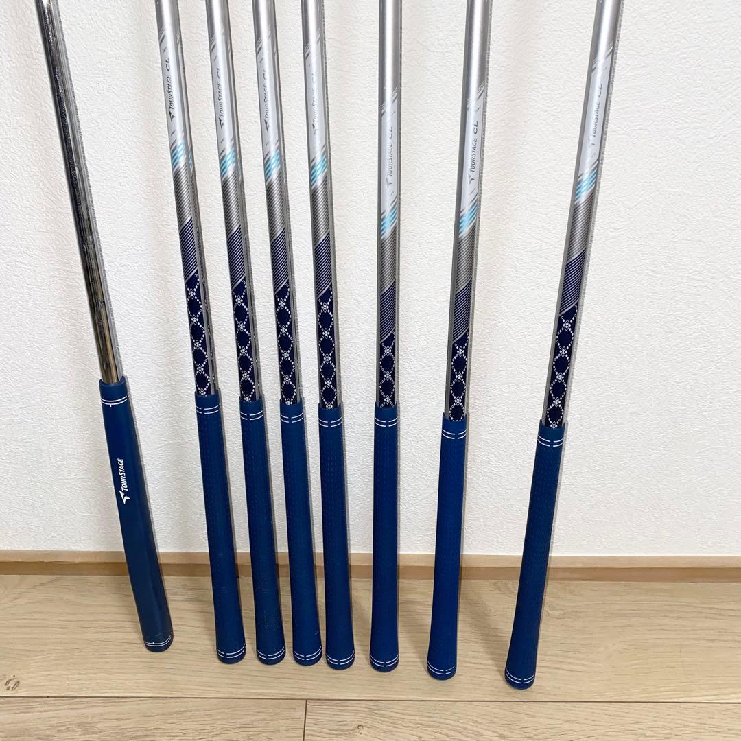 TOURSTAGE CLレディース用ゴルフクラブセットL☆初心者キャディバッグ付