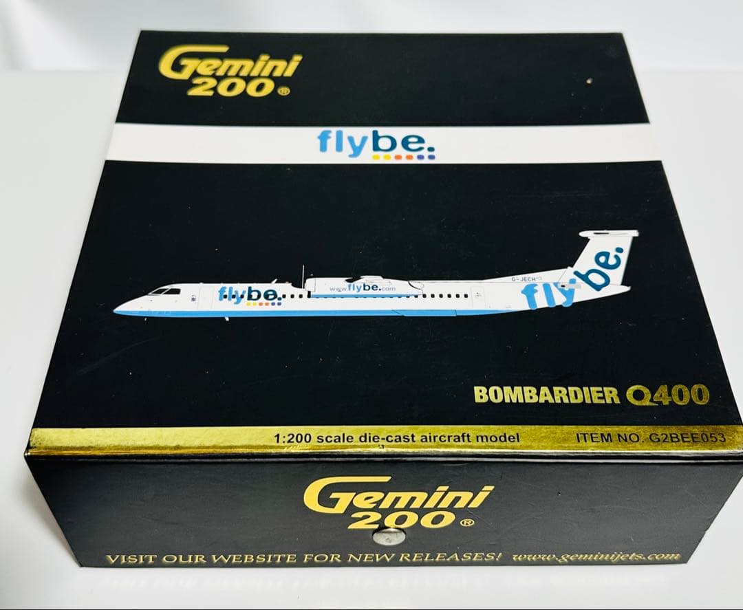 航空機・ヘリコプター Gemini 1/200 Bombardier DHC-8 Q400 flybe