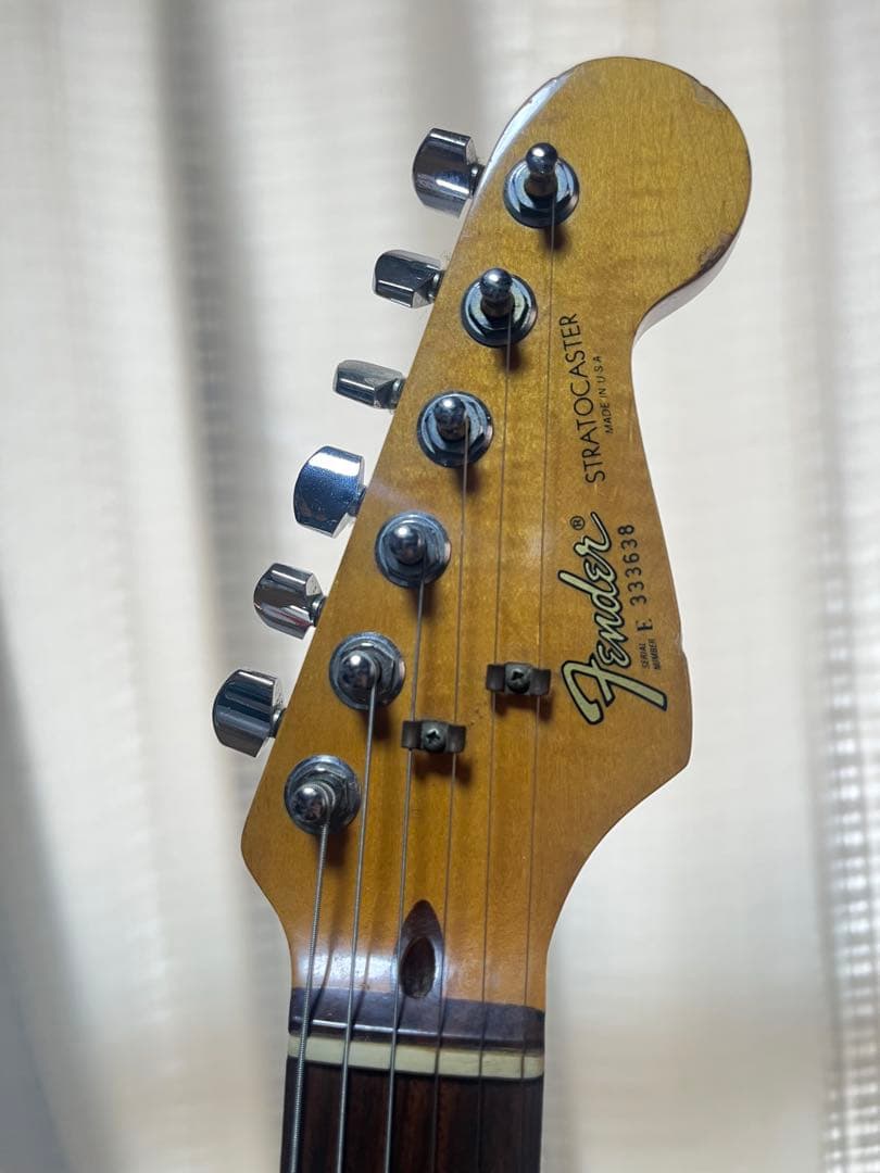 fender USA ストラトキャスター　サンバースト　ビンテージ　80年代