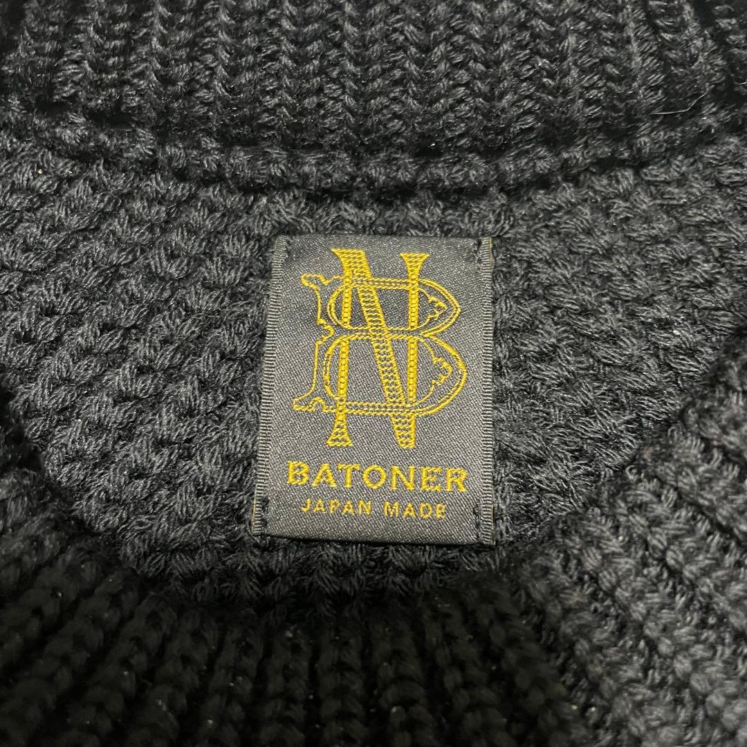 ⭐️美品⭐️バトナー シグネチャー ウール ニット ブラック サイズ2 Mサイズ