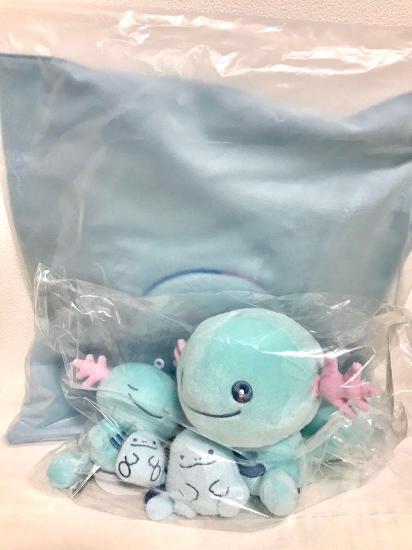 ポケセン マスコット ぬいぐるみ トートバッグ ウパーとヌオーぬいぐるみ 3点