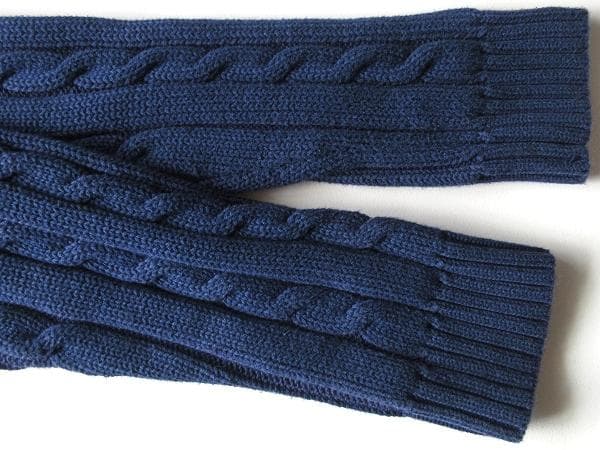 セール　フラットヘッド コットンニット タートルネックニット ケーブルニット M