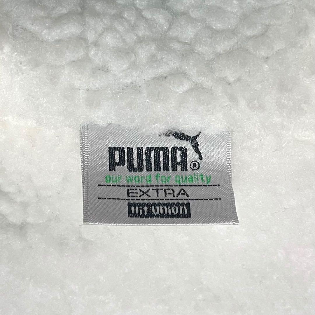 90s PUMA ベンチコート 裏ボア 緑 読売 ヴェルディ川崎 三浦知良 カズ