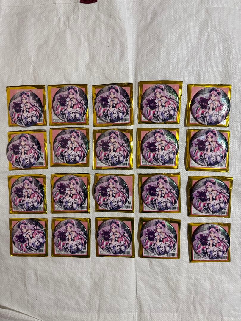 キミプリ感謝祭　キミとアイドルプリキュア感謝祭 缶バッジ　キュアキッス N