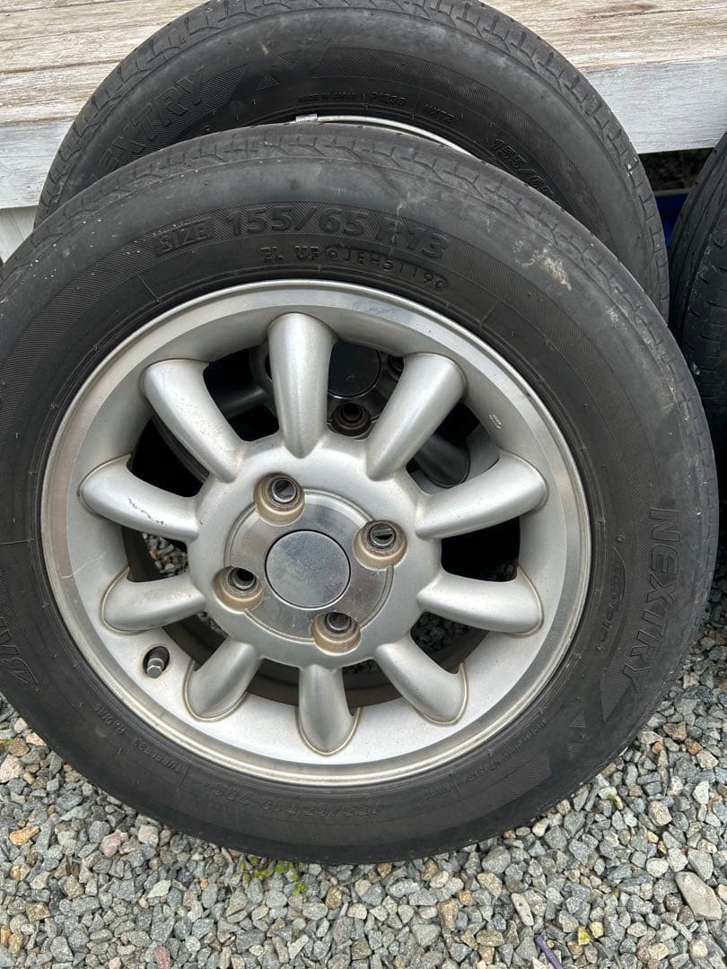 ❁*˗様 スズキ純正　ラパン純正アルミホイール13インチ