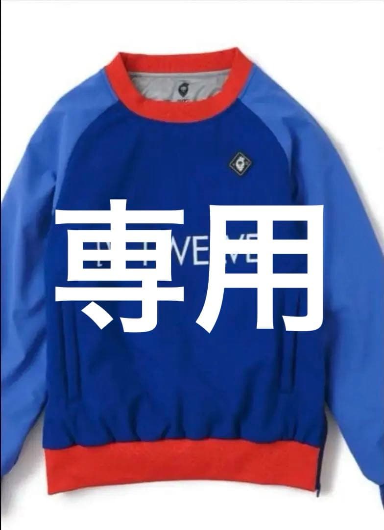 V TWELVE 青赤 中綿入りスニード