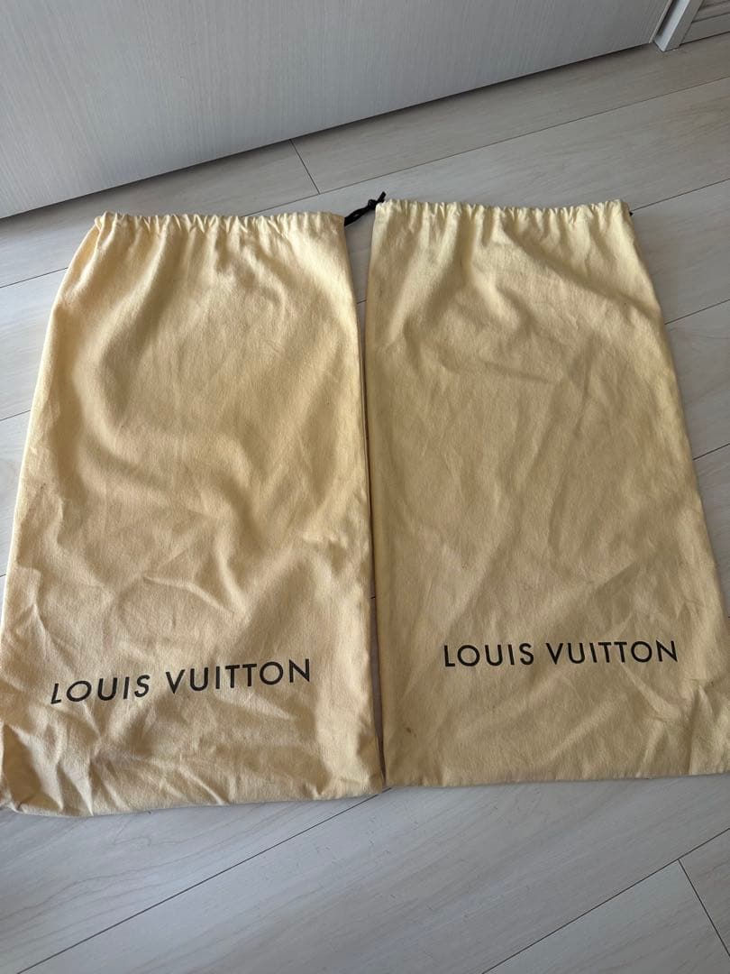 【Louis Vuitton】ルイヴィトン ブラック ロング レインブーツ35