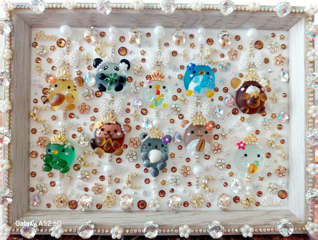 シーグラスアート 大好きなもの♪お取り置中です(⋆ᴗ͈ˬᴗ͈)”