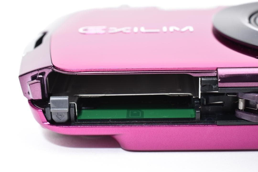 極美品 カシオ　CASIO EXILIM EX-Z330 パープル ＃A349