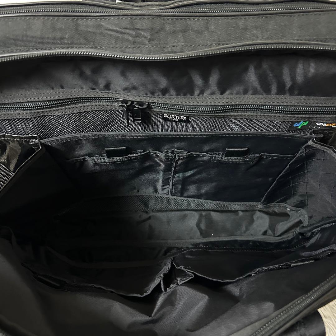 極美品✨ポーター ハイブリッド 3way ブリーフケース ブラック