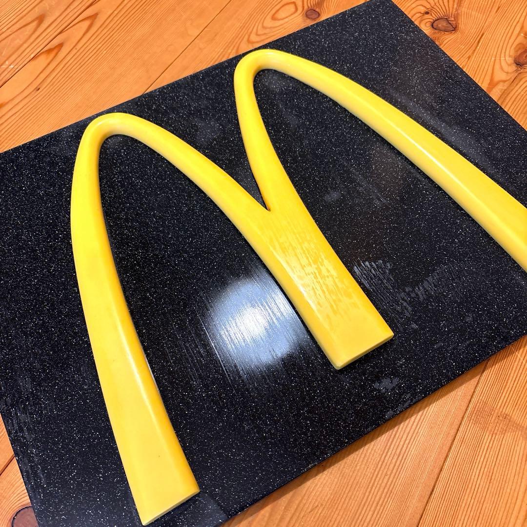 レア！　80年代　USA マクドナルド　看板　店舗用　ゴールデンアーチ