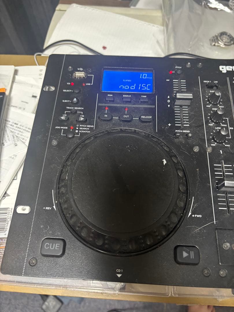 Gemini CDM-4000 DJコントローラー　全ての動作問題なし