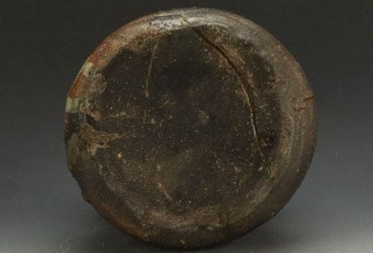 【桃山時代】古伊賀水指 時代箱付 茶道具