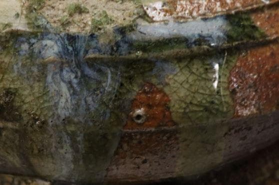 【桃山時代】古伊賀水指 時代箱付 茶道具