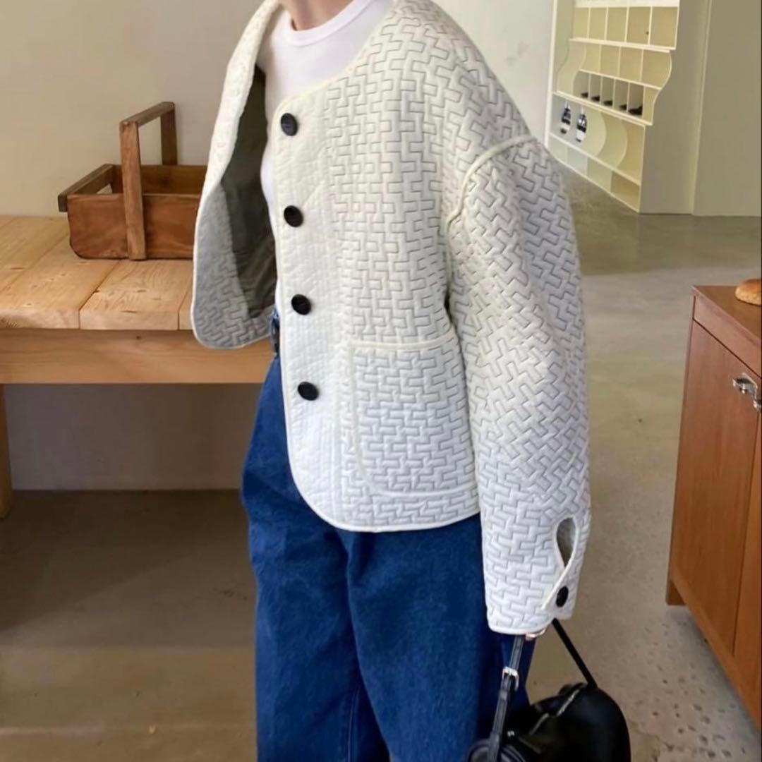 SOLOV キルティング　ジャケット