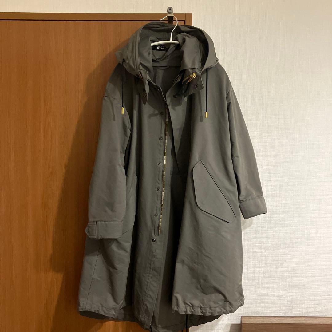 THE RERACSノンライナー ロング モッズコート パーカー 36