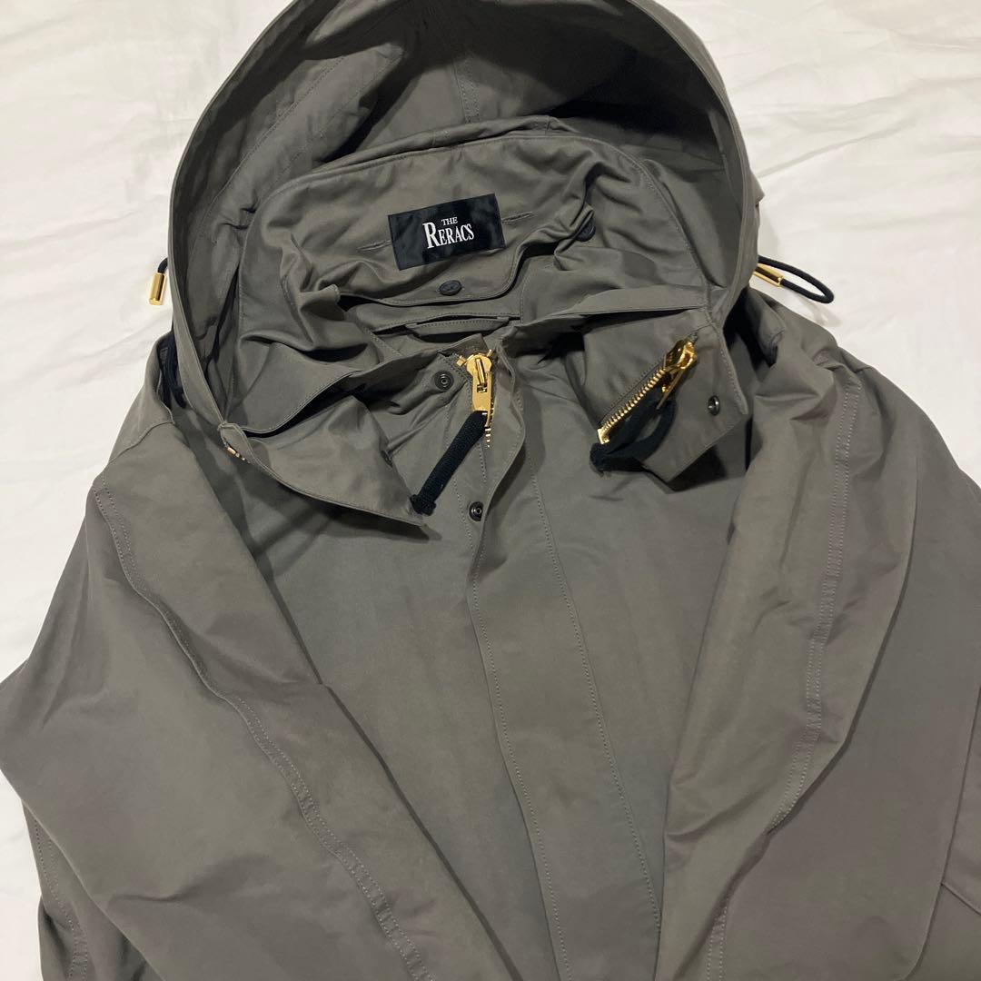 THE RERACSノンライナー ロング モッズコート パーカー 36