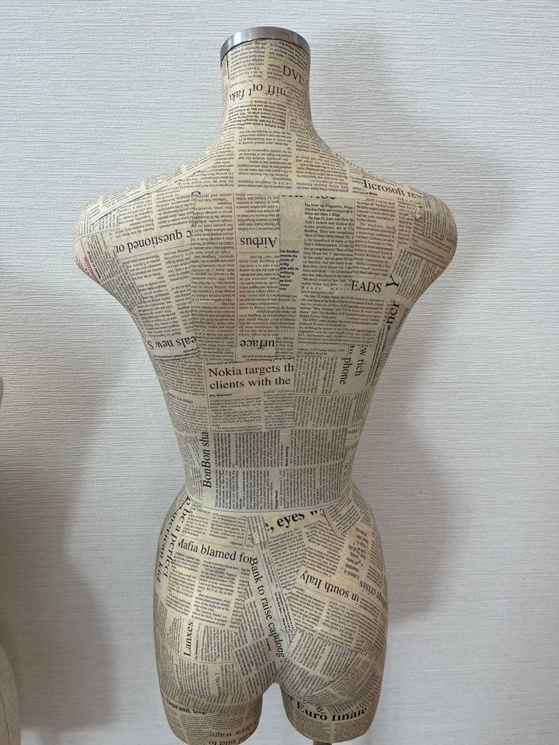 手渡し限定！　女性マネキン２体及ワイヤートルソー1体の3点セット