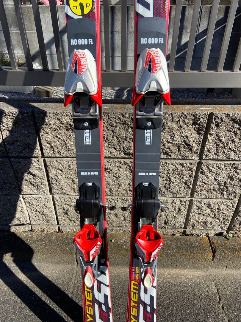 GASAKAスキー板TC-S 170 FLプレート MARKER16