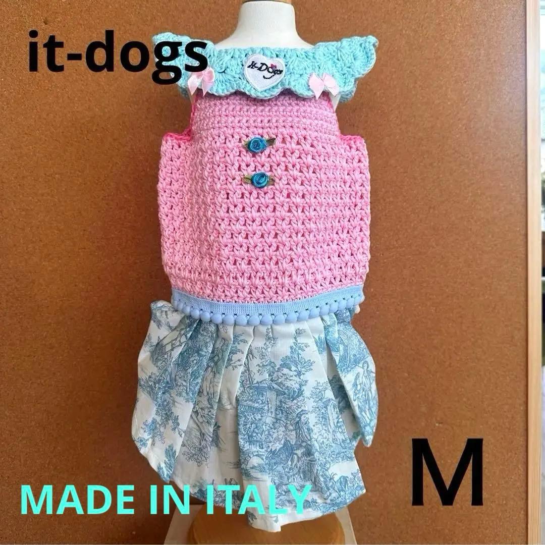 it-dogs ニット&トワルドジュイワンピースＭ