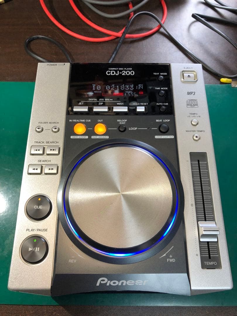 Pioneer dj パイオニア　CDJ-200 レンズクリーニング