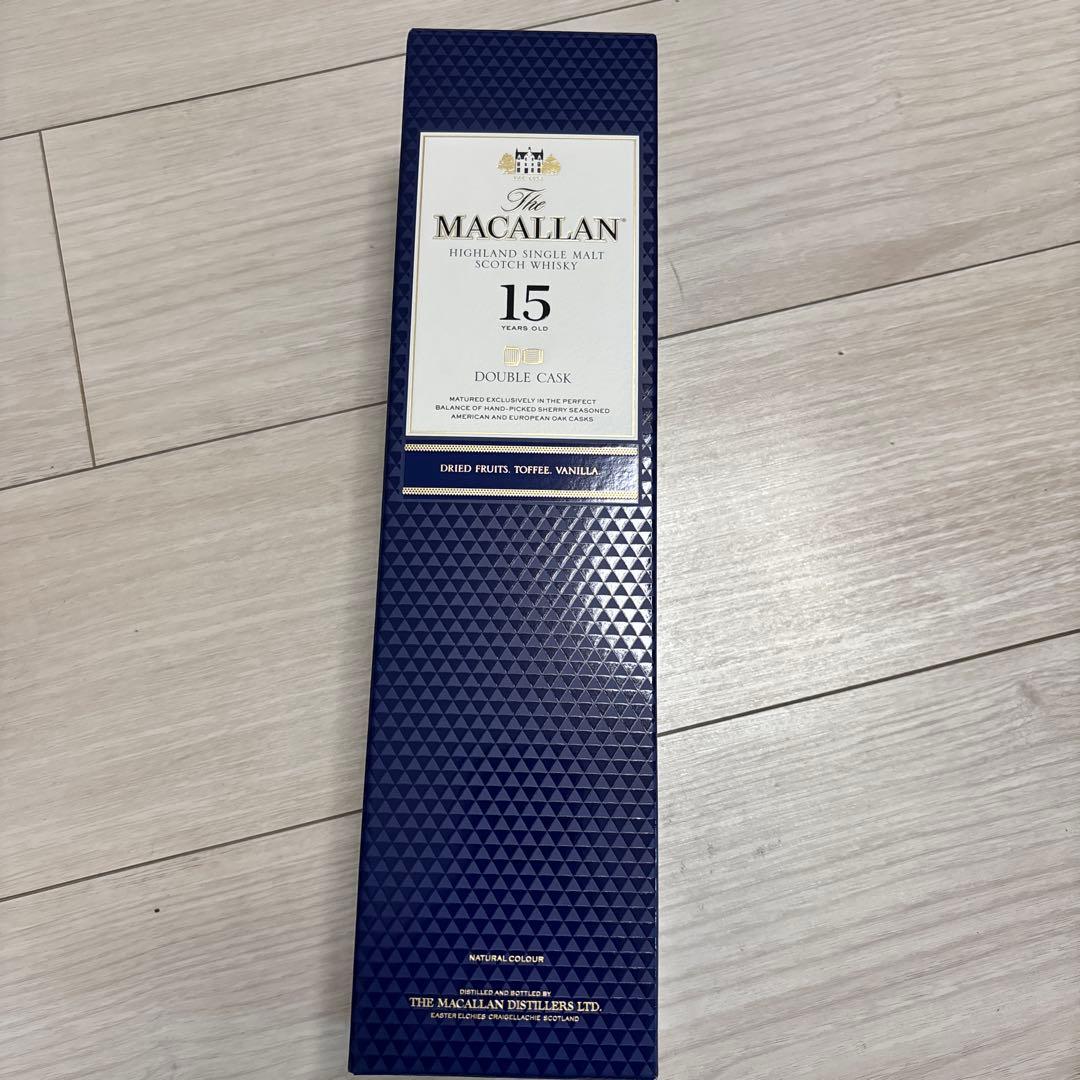 ウイスキー The Macallan 15 Years Old Double Cask