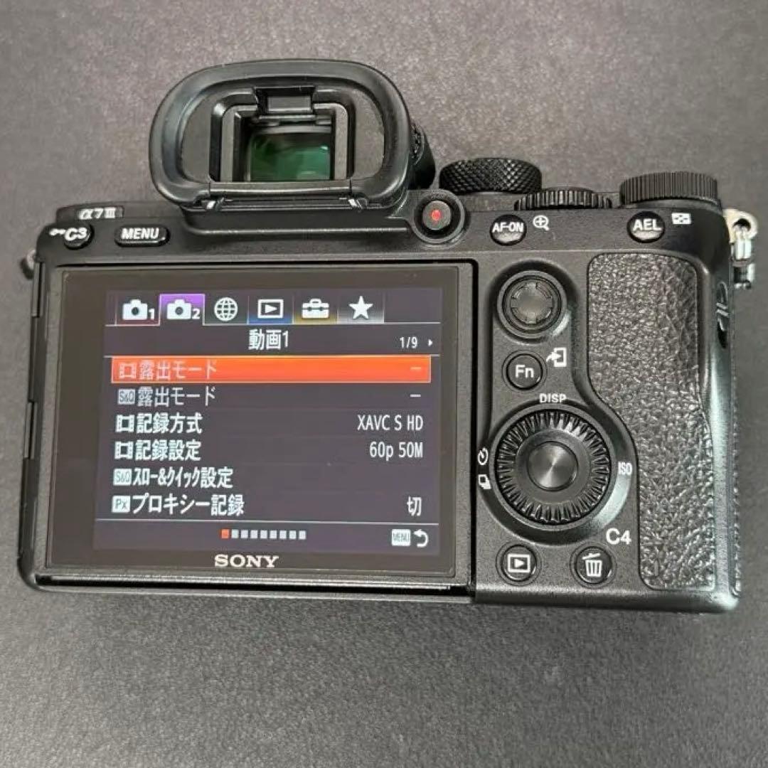 【美品】SONY α7 III（ILCE-7M3） [ボディ] おまけ付き