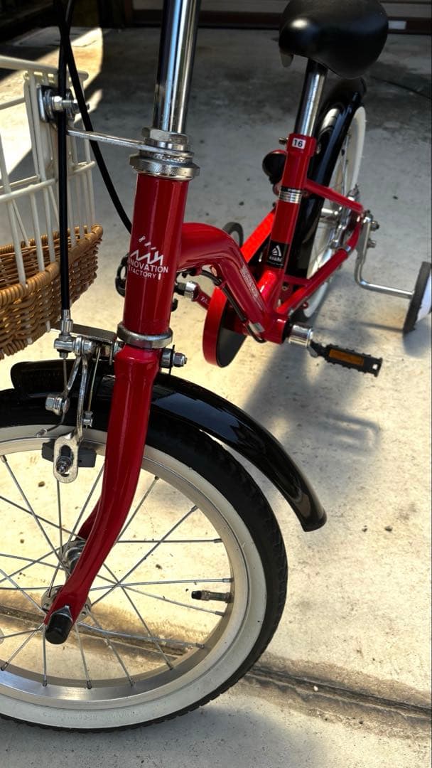 INNOVATIONIFACTORY キッズ自転車　16型　レッド