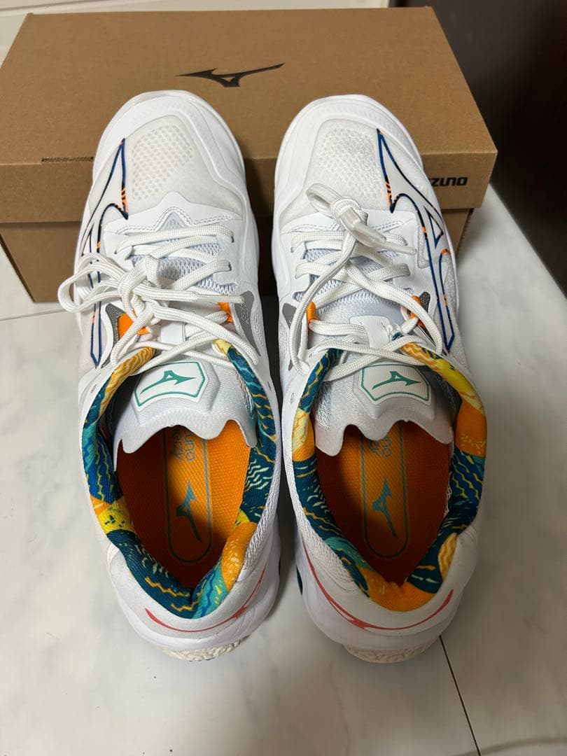 髙*玲様 Mizuno バレーボールシューズ ホワイト