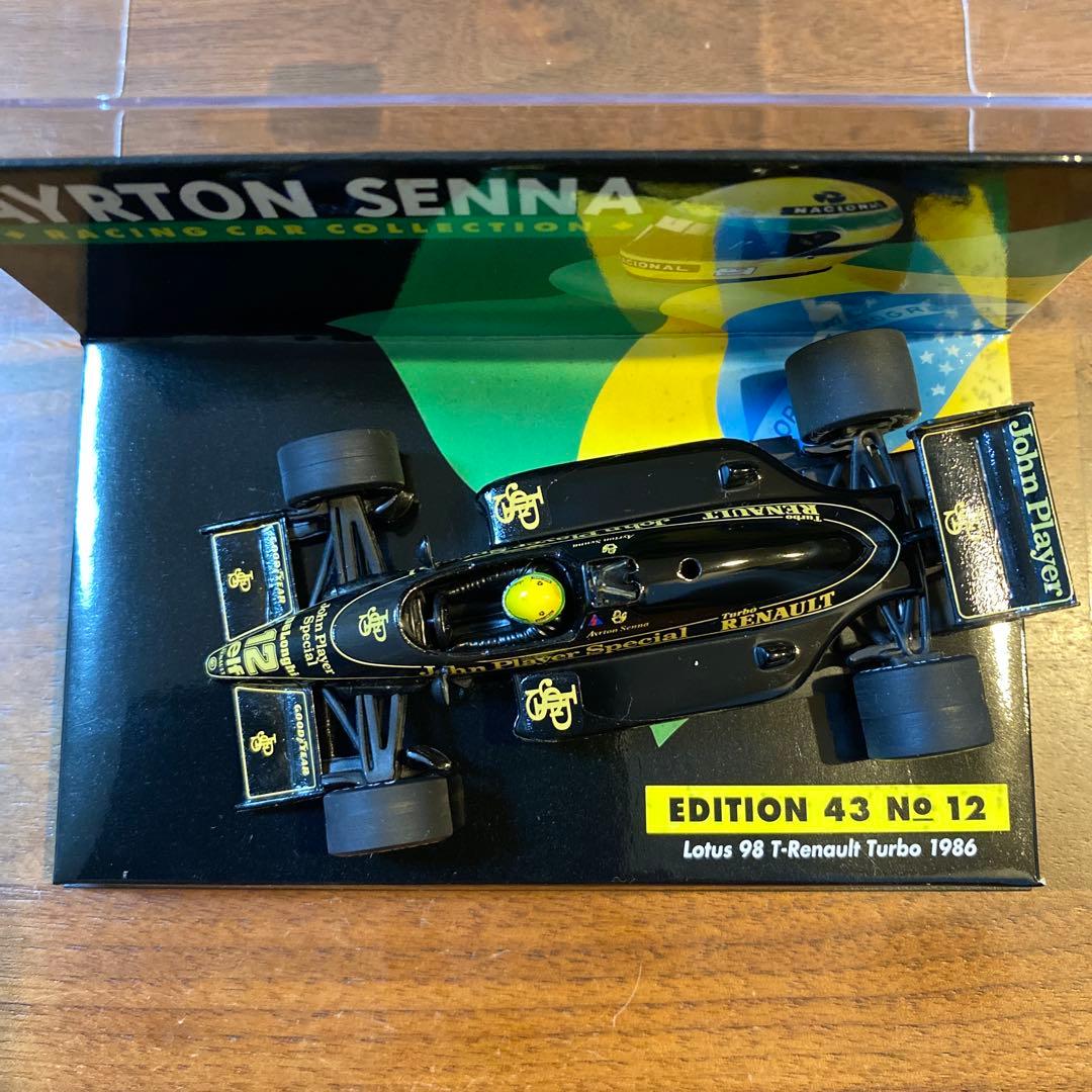 アイルトン・セナ 1986年 ロータス 98T ／ F1 ミニチャンプス