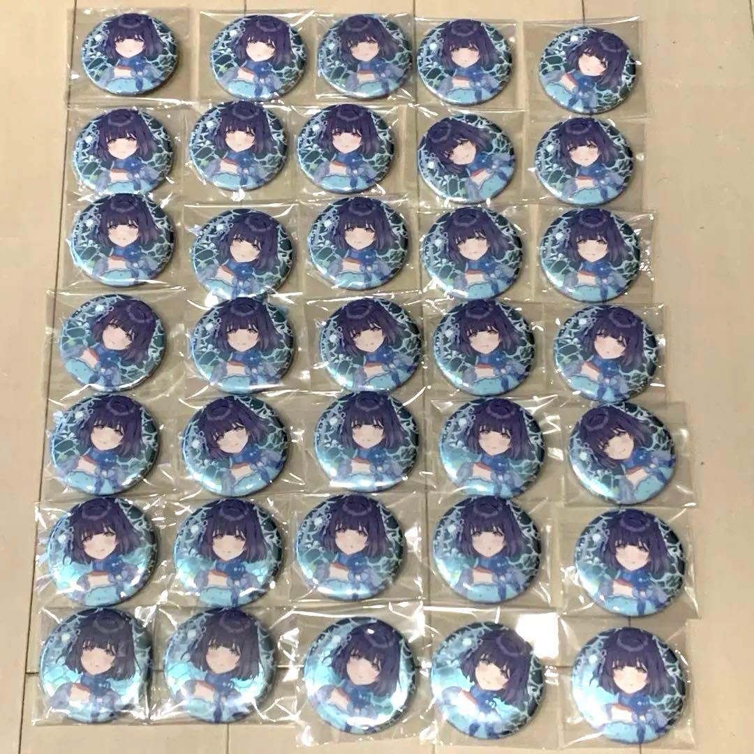 秦谷美鈴　学園アイドルマスター 学マス サンシャイン水族館 缶バッジ