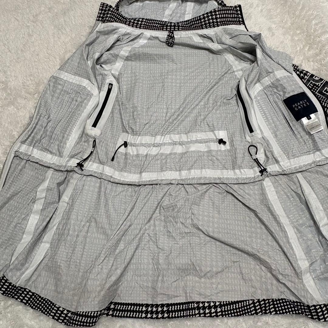 PEARLY GATES レディース レインウェア　千鳥　サイズ0