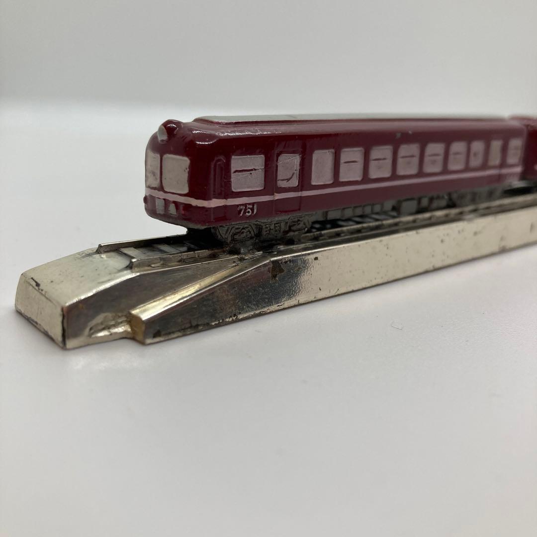 京浜急行電鉄株式会社 創立60周年記念 電車の置物 レトロ 昭和33年6.1