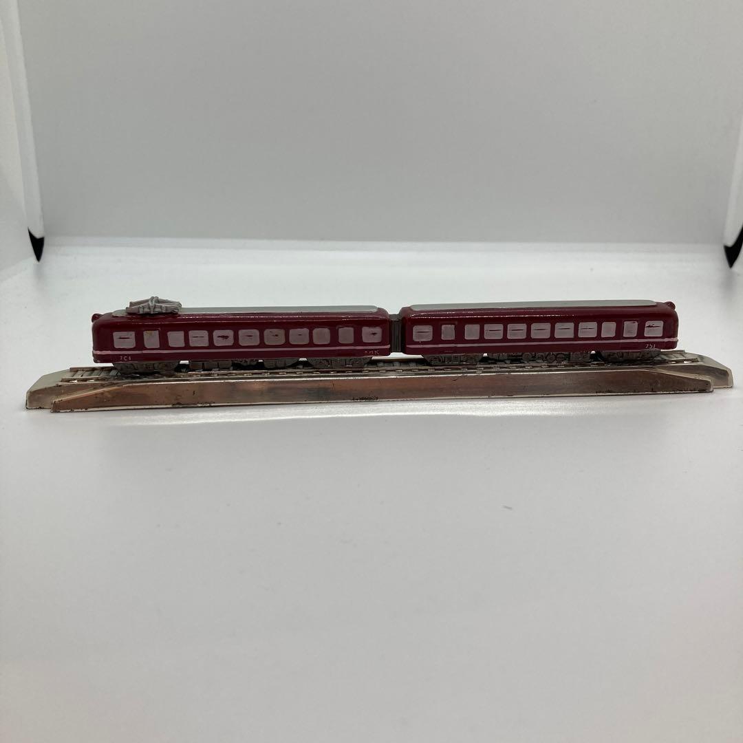 京浜急行電鉄株式会社 創立60周年記念 電車の置物 レトロ 昭和33年6.1