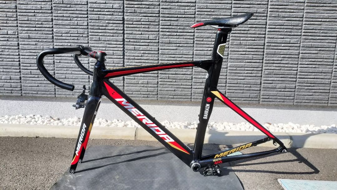 【値下げ】【送料込】MERIDA REACTO 400 フレームセット 52