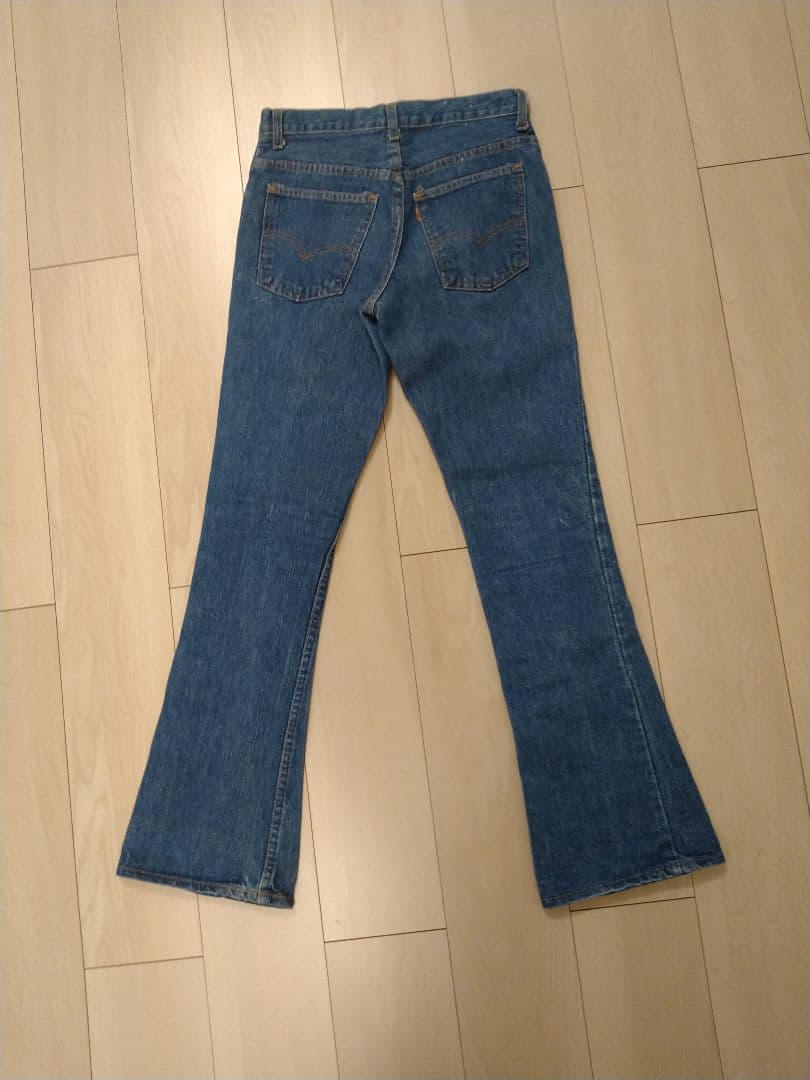 70Sリーバイス　ブーツカット・フレアデニム