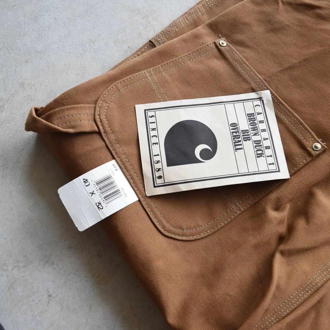 80s Carhartt カーハート オーバーオール USA製 40×32未使用