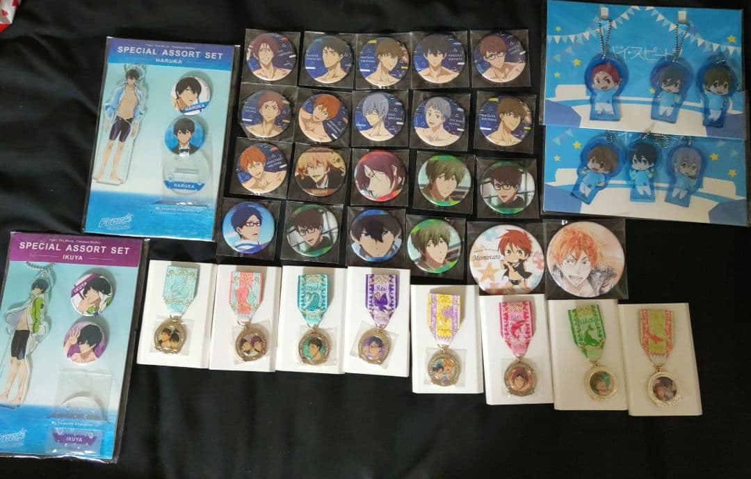 Free！ 缶バッジ グッズ セット