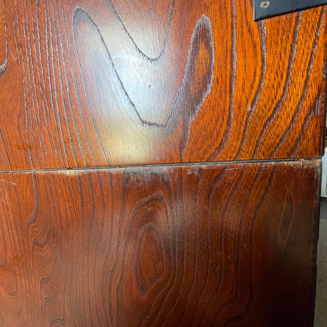 駿河民芸 駿河民藝 ワードローブ 欅材 時代箪笥 昭和レトロ 和製アンティーク