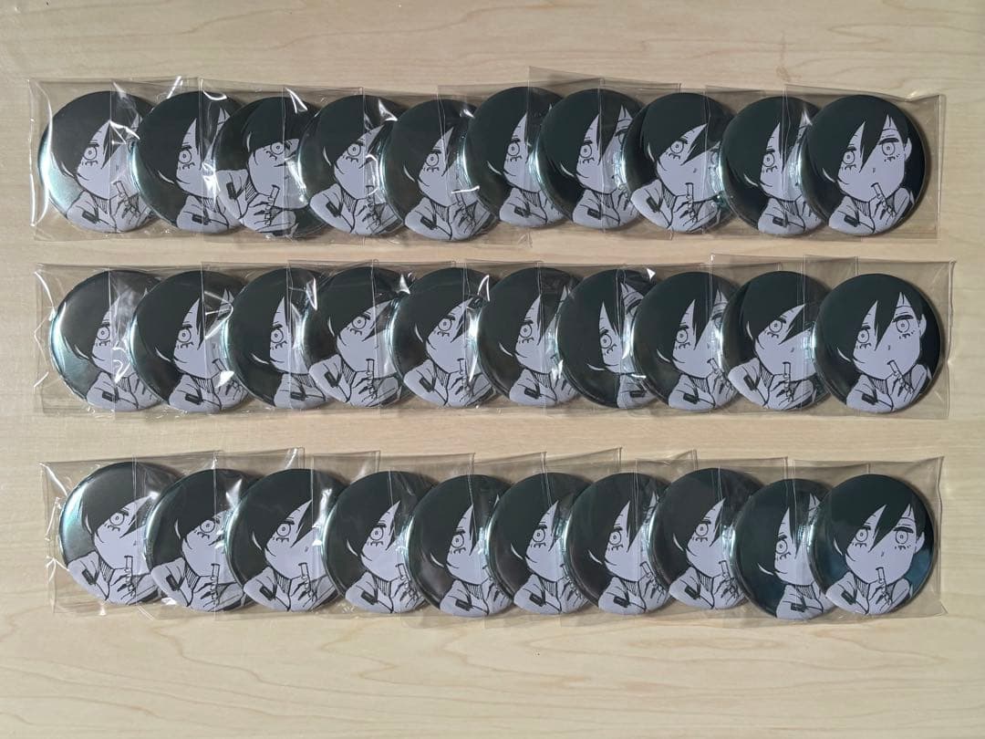 ブルーロック ブルロ展 推しキャラ缶バッジ 缶バ 糸師凛 原作絵 幼少期 ブルロ