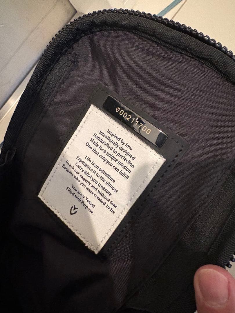 Vessel スタンドキャディバッグ ホワイト/イエロー/ベゼル