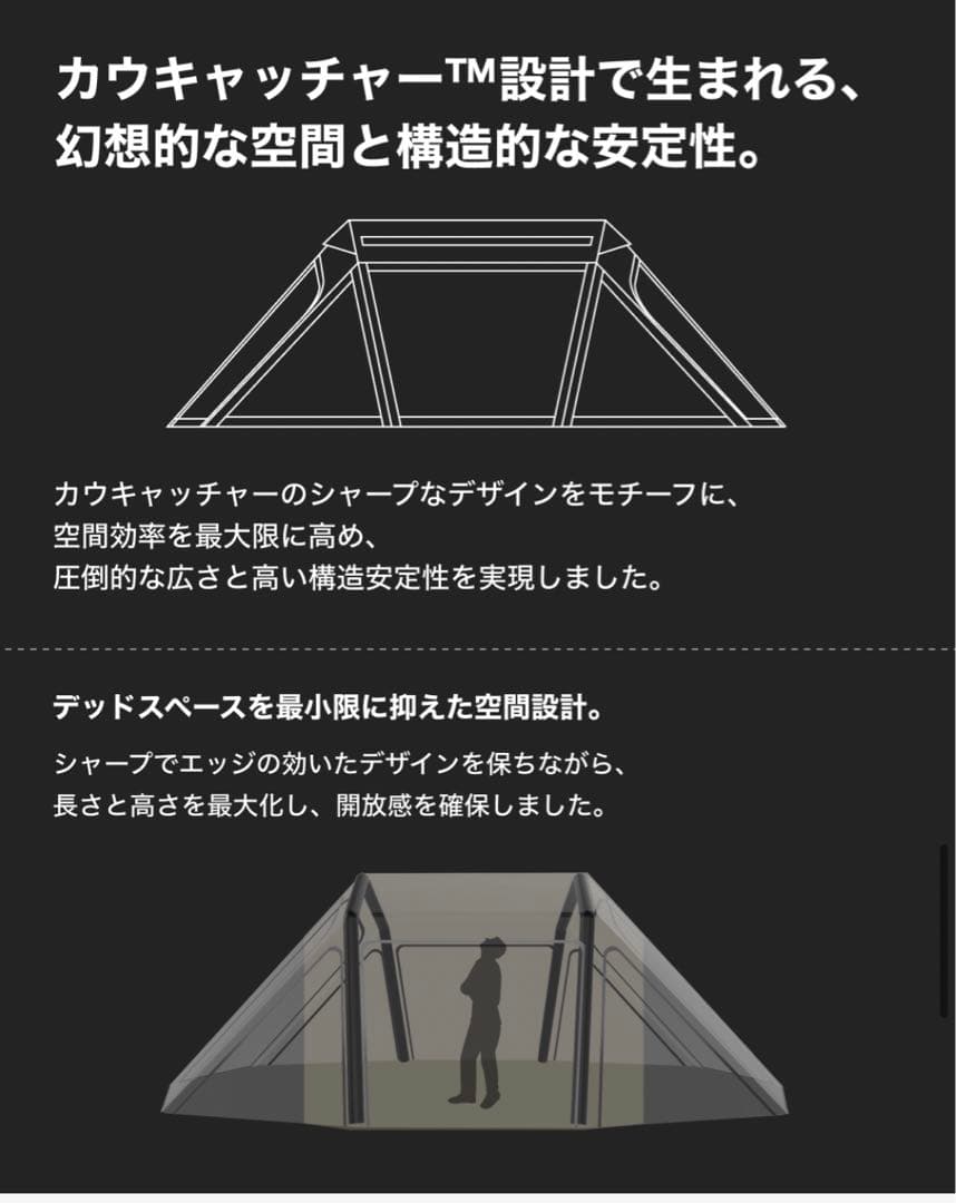 URBANSIDE EASY-BUNKER テント 5.6x4.5m ②