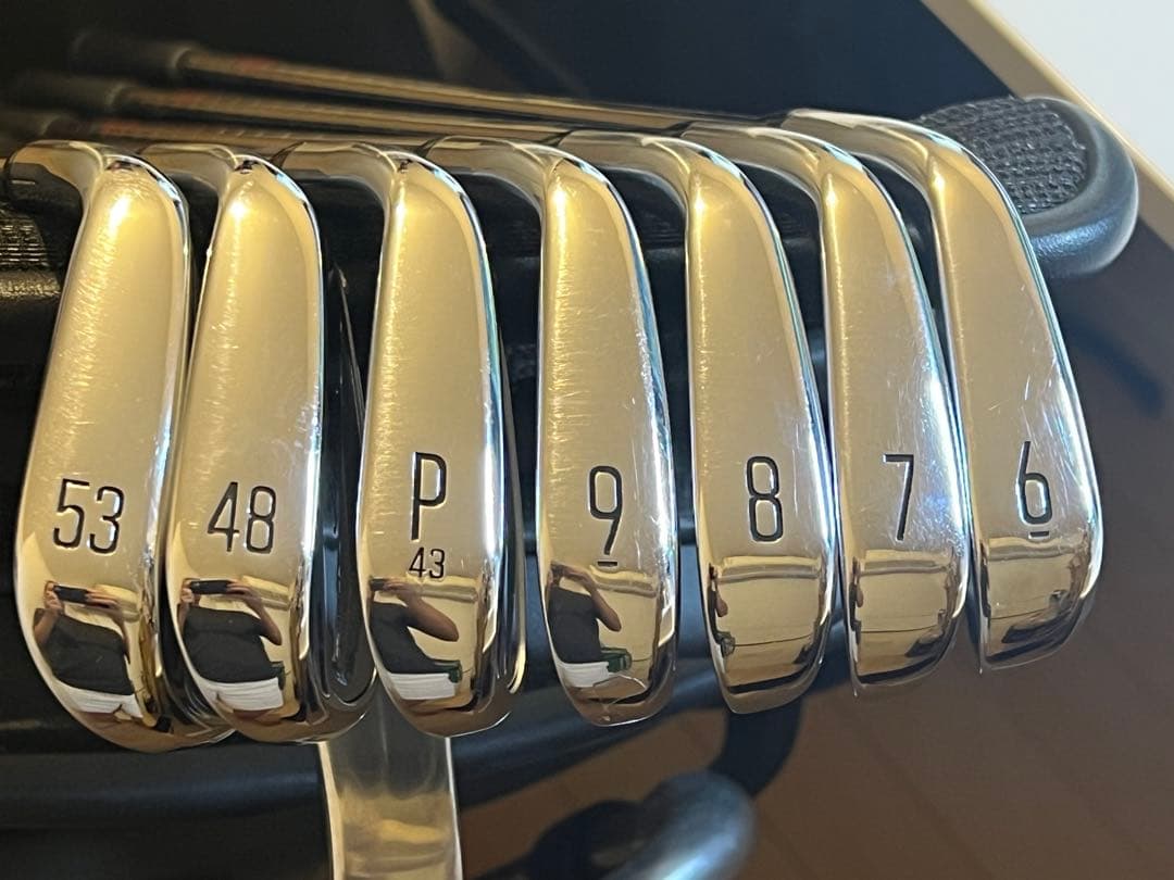 【最終】タイトリストT350 7本6～9,P,48,53 NS 880 AMC