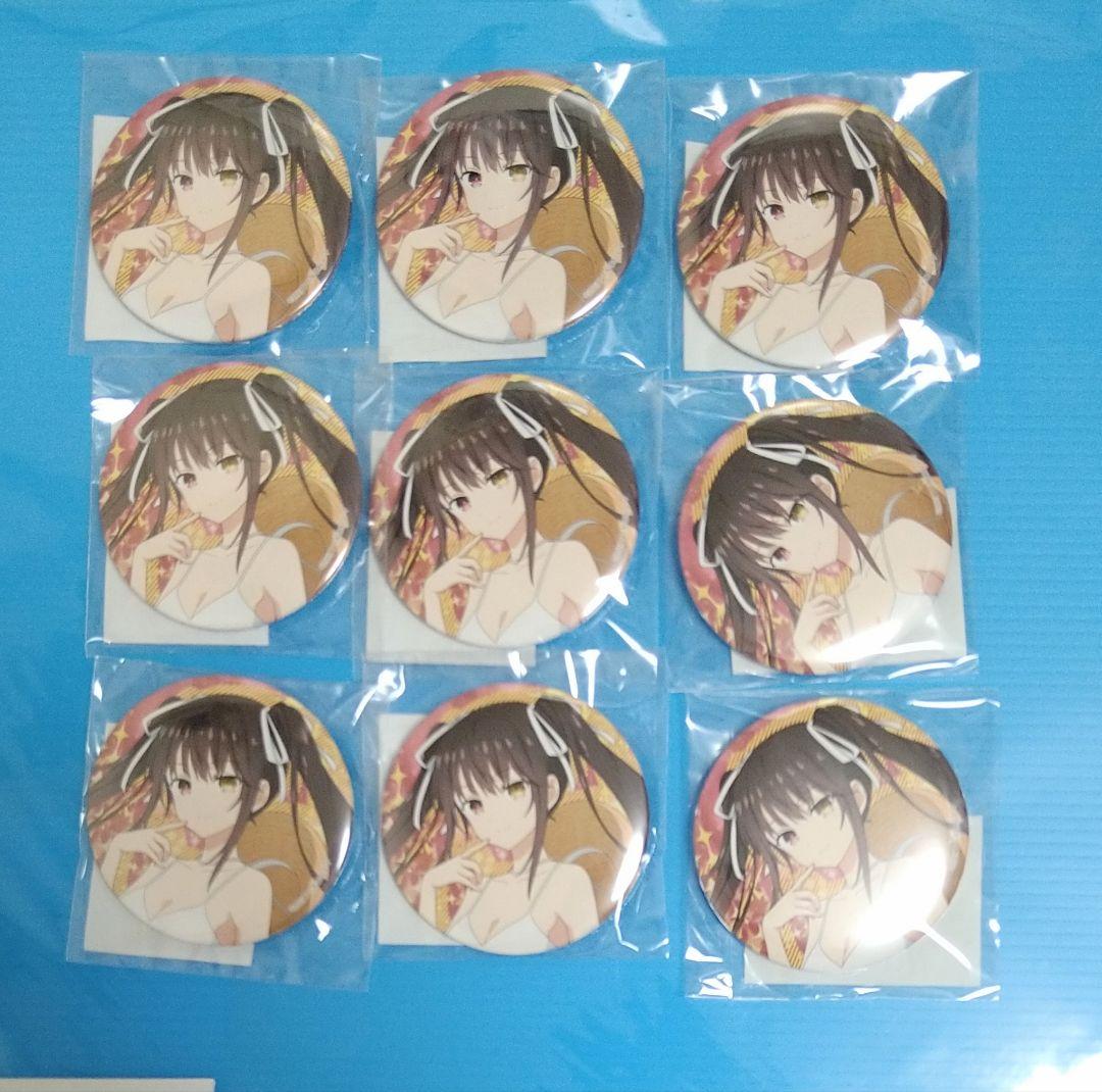 デート・ア・ライブ ★くじ引き堂 ★時崎狂三 ・缶バッジ 9個