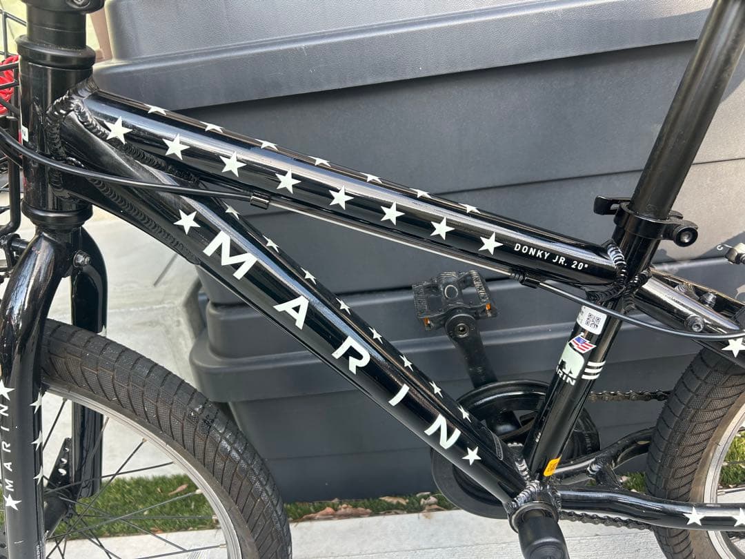 ⭐︎限定⭐︎MARIN 子供用自転車 ブラック 20インチ　引き取り可
