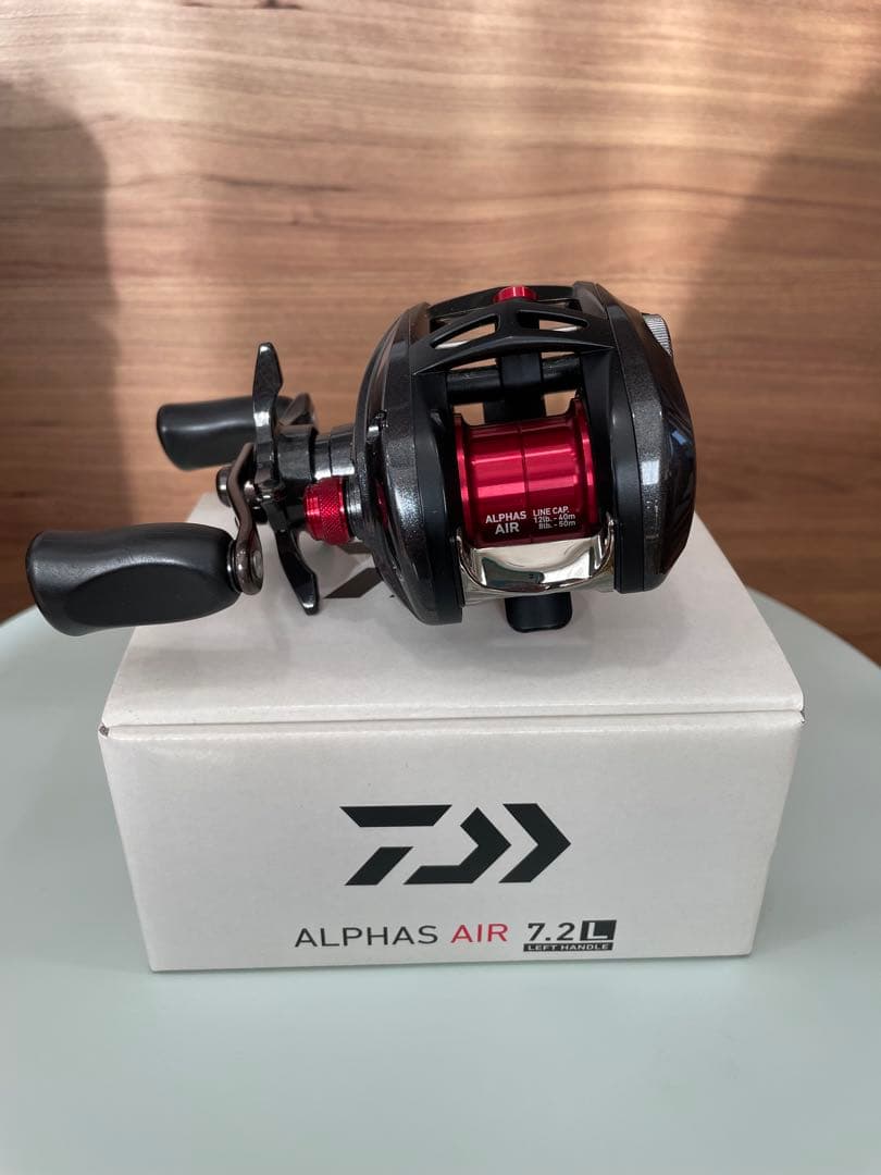 Daiwa ALPHAS AIR 7.2L ベイトリール 中古