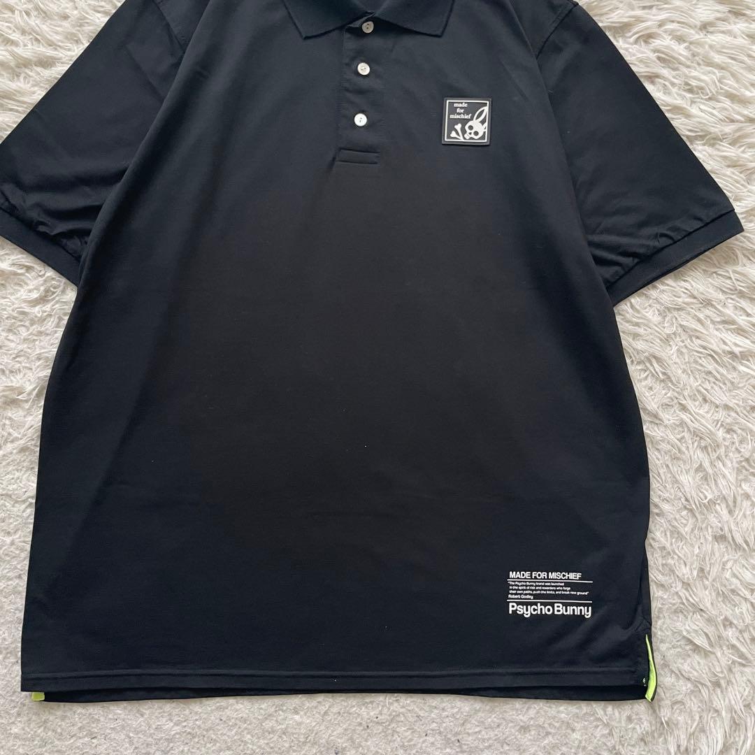 Psycho Bunny 刺繍　半袖　ポロシャツ　洗える　大きいサイズ
