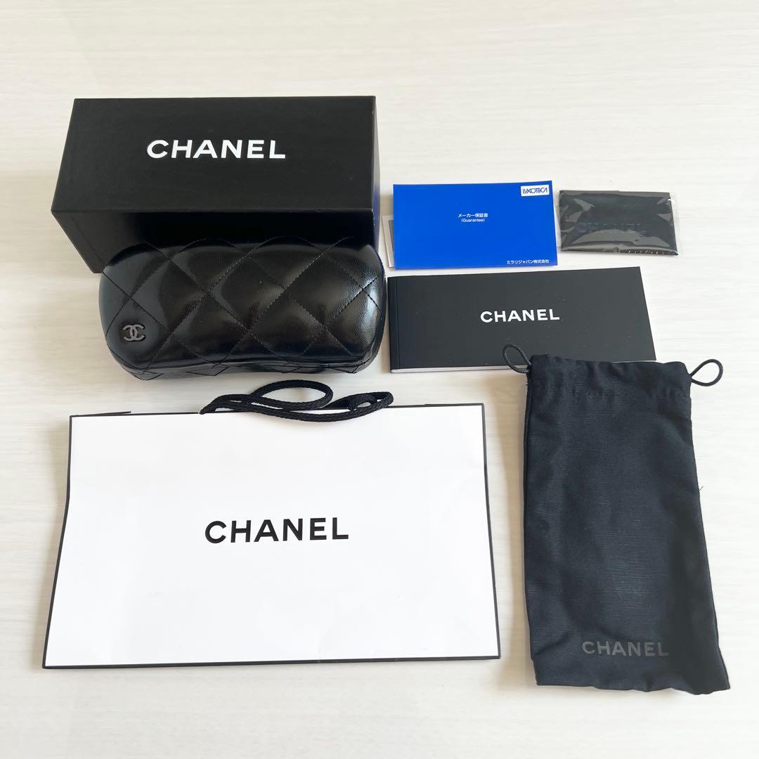 美品 CHANEL シャネル サングラス 5394-H-A パール ベッコウ柄